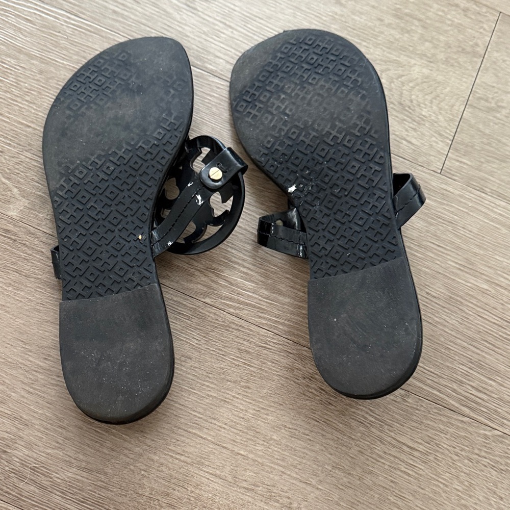 Tory Burch Black miller patent Sandals - Picture 3 of 3